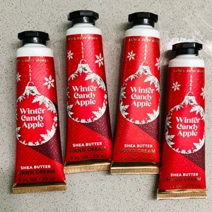 Winter Candy Apple Hand Cream (four tubes)